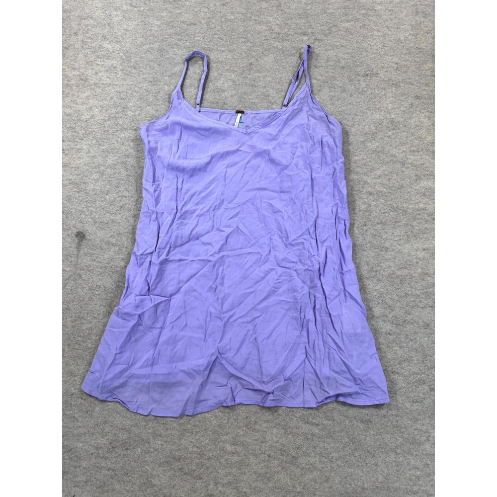 Free People Camisole Top Womens Small Light Purple Adjustable Spaghetti Straps